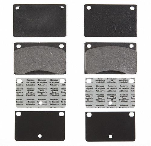 Raybestos pgd43am brake pad or shoe, front-professional grade brake pad