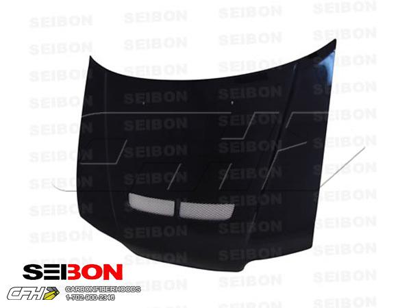 Seibon carbon fiber jdm-sir-style carbon fiber hood kit auto body with vent hond