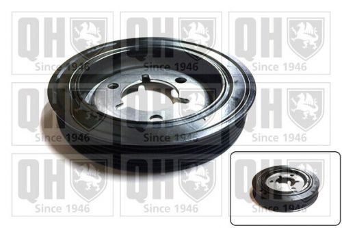 Crankshaft pulley (tvd) fits peugeot 206 1.1 09 to 13 hfx(tu1a) qh 0515n0 0515p1