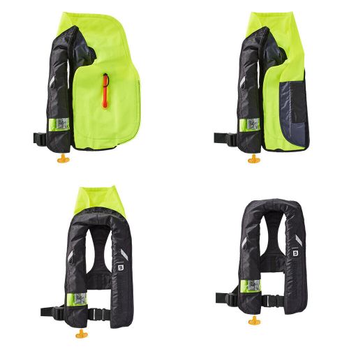 Bluestorm stratus 35 auto type ii inflatable pfd - hi-vis t1h-19-hvs