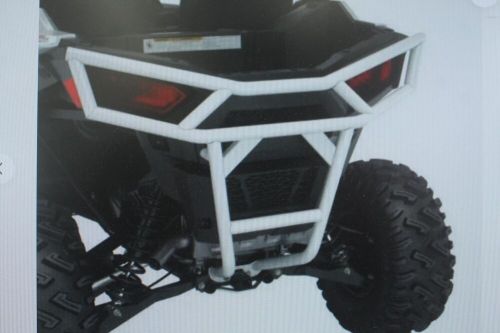 Polaris rzr xp xp4 1000 &amp; turbo &amp; 900 oem rear deluxe white bumper 2880164-133