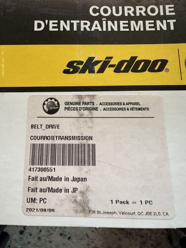 Ski-doo drive belt part # 417300551