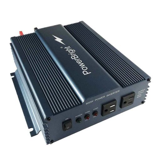 Power bright aps600-24 pure sine inverter with cables and clamps