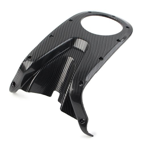 Carbon fiber look gas ignition tank cover for ducati monster 696 796 1100