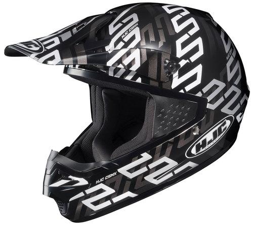 Hjc cs-mx link black motorcycle helmet size large