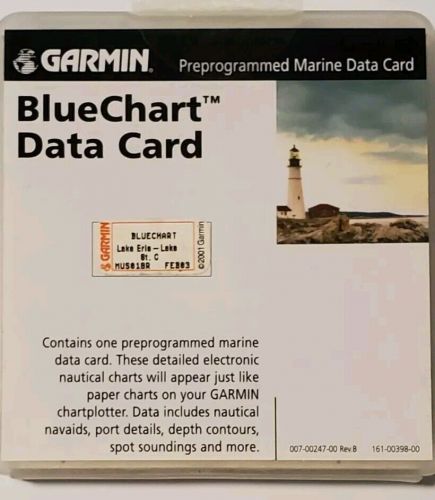 Garmin gpsmap 182 with bluechart data card