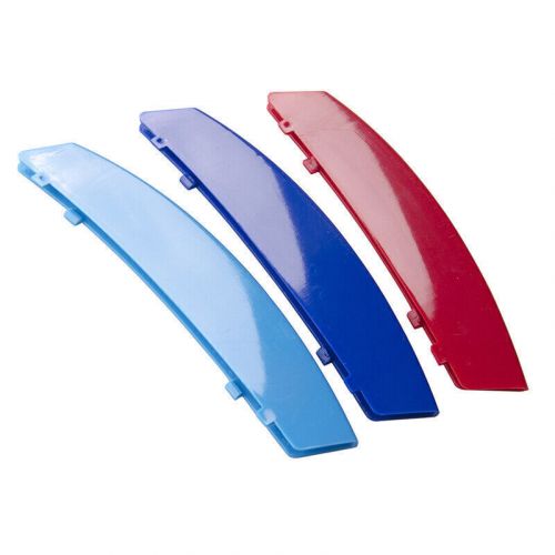 M-power 11 bar kidney grill 3 color cover insert clips fits bmw e60 e61 m5 03~10