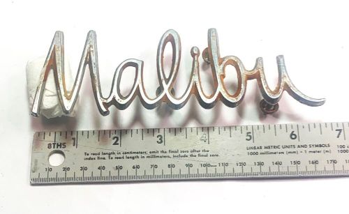 Malibu chevy chevrolet emblem badge logo  213a