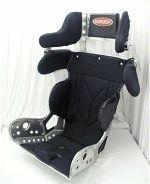 Kirkey racing 68311 black full containment layback seat covers -  kir68311