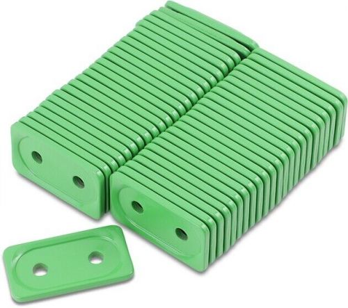 Woody&#039;s grand digger double aluminum support plate green 5/16&#034; 48-pack