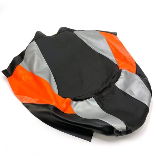 Arctic cat*seat cover orange/gray/black 6706-463*18 xf 6/9000