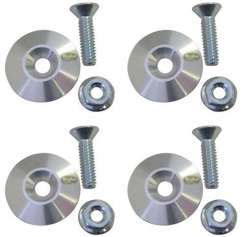 Body washers 1in with flush head bolts mill recessed 1&#034; 4 pack