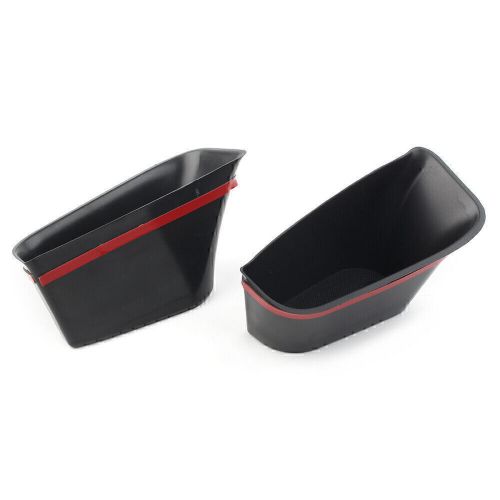 2pcs car rear door handle armrest storage box tray bin kit for audi q5 2009-2016