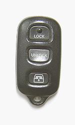 1999 2000 2001 2002 two toyota 4runner keyless fob clickers hyq1512y