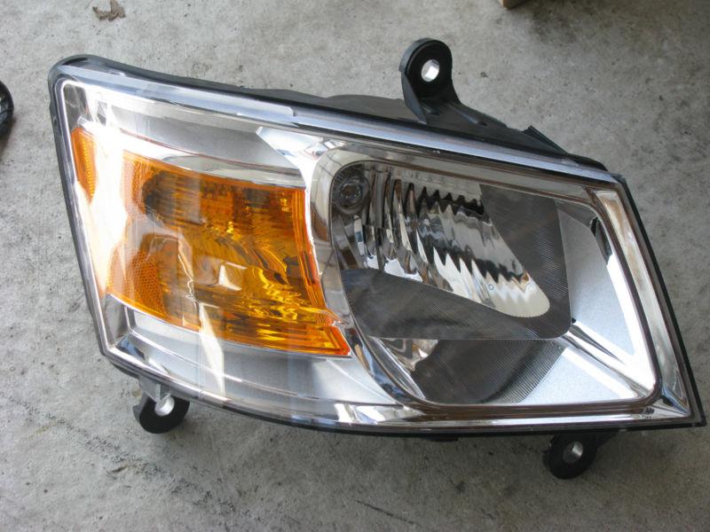 08 09 10 dodge caravan right rh headlight head lamp oem