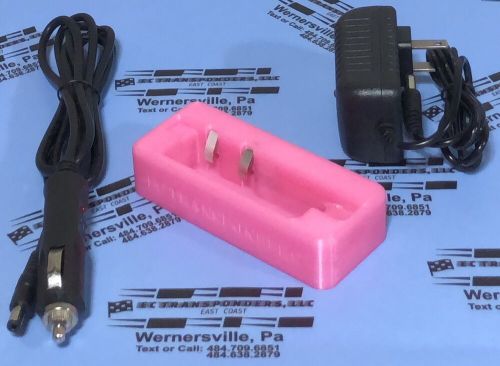 Mylaps / amb / tranx transponder charger combo - pink - brand new