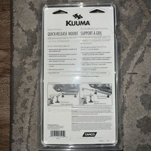 Kuuma 58195 grill quick-release marine rv rail mount new