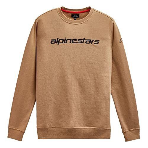 Alpinestars linear crew sweatshirt - sand/black, large