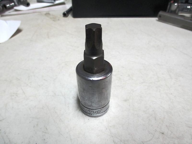 Snap on 1/2" drive 3-3/8" long t60 torx socket #stxl60