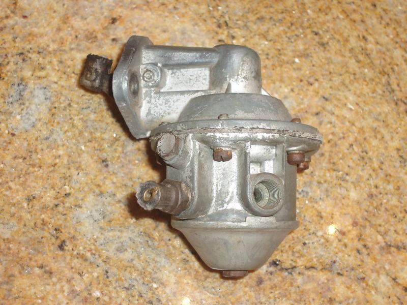 1932-1934 ford flathead model "b" fuel pump with offset inlet/outlet