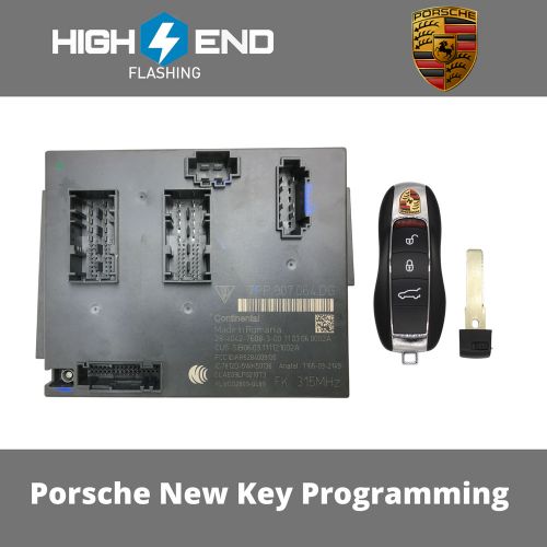 Porsche bcm module key programming service