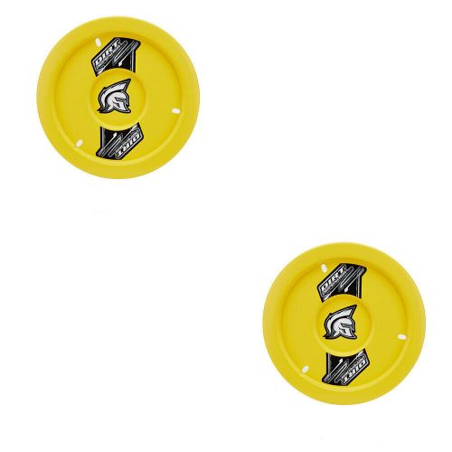 Dirt defender 15 x 8 gen ii solid wheel covers mud covers yellow 2 pack