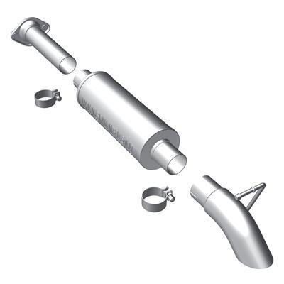 Magnaflow exhaust system off-road pro series cat-back stainless jeep 4.0l kit