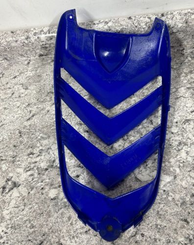 Yamaha raptor 660 grill nose cone front hood plastics 01-05 blue 5lp-21556 oem