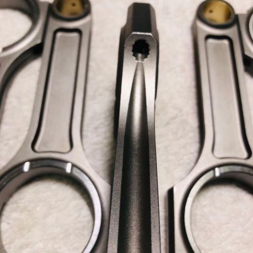 Qx-beam forged connecting rod for audi 4.0t s7 a8 s8 rs6 rs7 v8 4.0tfsi ceuc