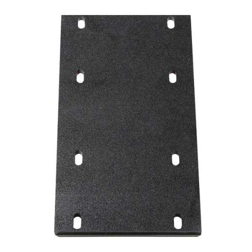 Tempress 57005 helm seat reinforcement mounting plate - black