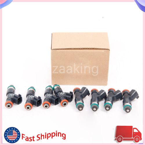 8pcs new oem fuel injectors oem 217-2436 12594512 for gmc chevrolet