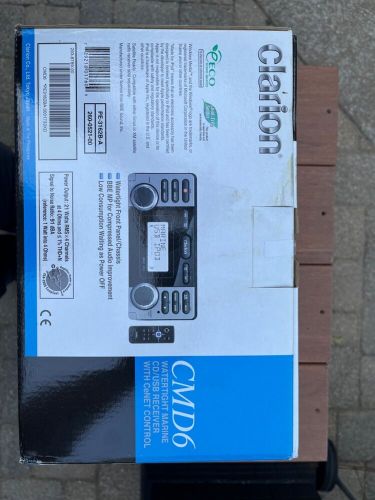 Clarion cmd6 marine stereo head unit