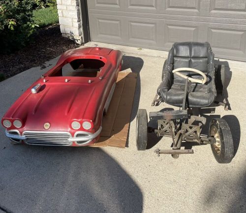 1961 miniature corvette-  go kart