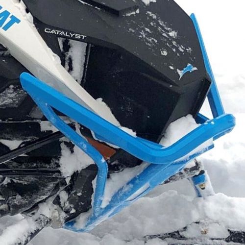 Arctic cat snowmobile 2024-2025 catalyst skye blue evo front bumper - 8639-516