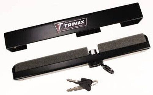 Trimax tbl610 quick release/install heavy gauge steel outboard motor lock w/ key