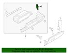 Genuine mazda glove box support bdgf-64-08x