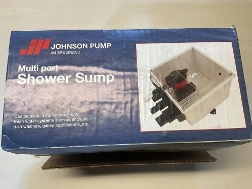 Marine boat johnson pump shower sump multiport 12v 34a 72l min