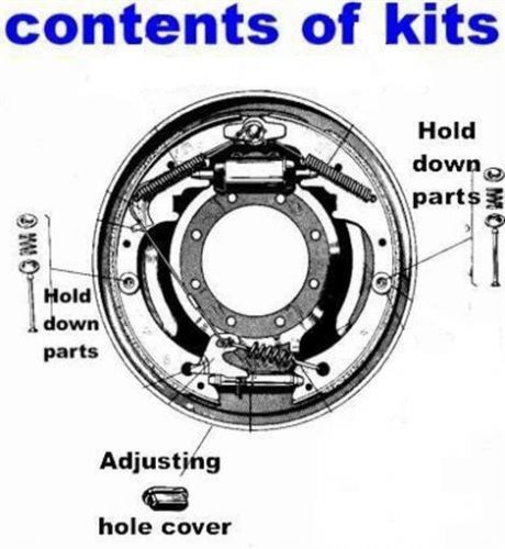 Brake hold down kit oldsmobile 1946 1947 1948 1949 1950 1951 1952 1953 1954-1958