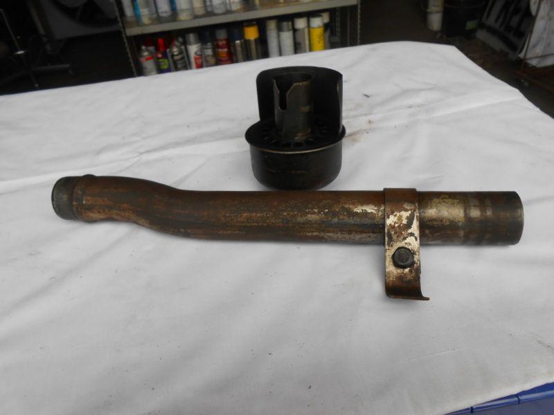 1949 plymouth  oil breather & fill  pipe, flathead 6 cylinder, original part