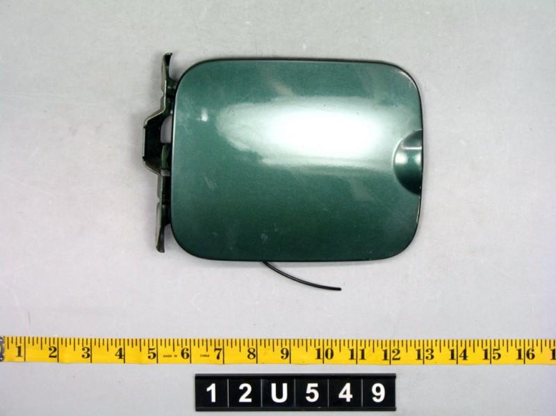 00 quest fuel filler door lid gas tank cover cap oem green 12u549