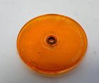 1963-1972 dodge truck front side marker amber reflector 2906374 nos