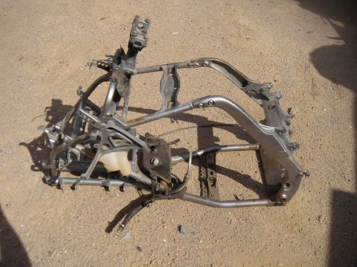 06-14 yamaha raptor 700 700r oem main frame chassis engine cradle good az tltle