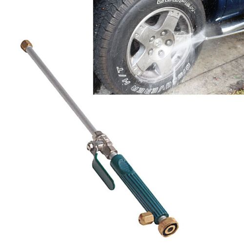 1x high pressure power washer water spray gun wand attachment jet 18&#034; green