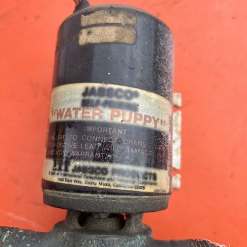 Jabsco 12v water puppy,  6.3 gpm.  pump mod. # 18660-0121