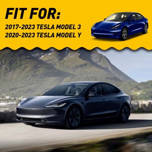 Whole car sealing strips kit rubber replace for tesla model 2017-2023 3/y