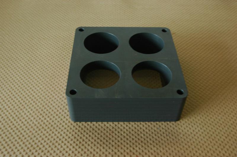 Composite hvh super sucker carb spacer, 2" for 4500 series carburetors