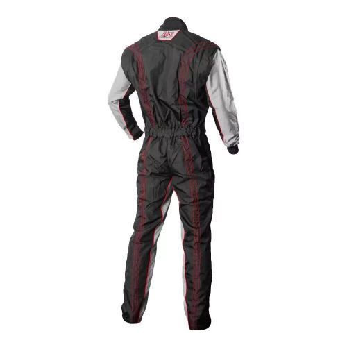 K1 racegear 10-gk2-r-lxl gk2 level 2 mens karting suit black red lxl 58