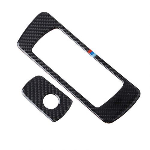 Carbon fiber storage box cover trim for bmw 3 4 series f30 f33 f34/f36 m color