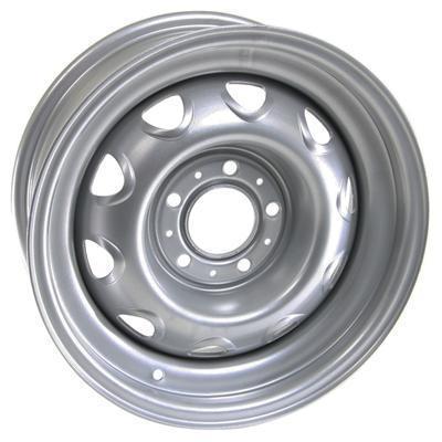 Wheel vintiques 56 series chrysler rallye silver wheel 14"x6" 5x4.5" bc