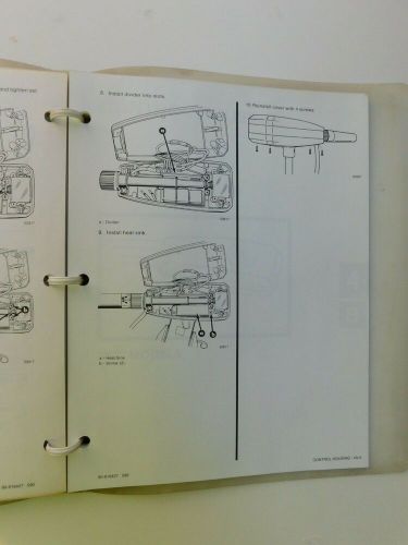 1990 mercury mariner thruster  electric outboard service manual 90-816427 repair